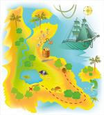 Map of a Treasure Island artwork