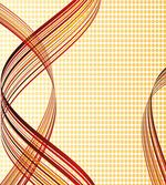 Abstract Curvy Stripes