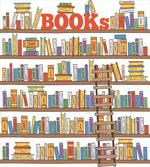 Library Ladder School artwork