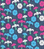 Colorful Bindweed Motif
