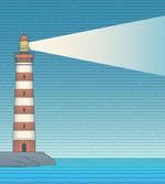 Lighthouse on Sea