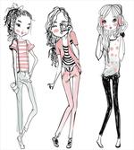 Cartoon Teenagers
