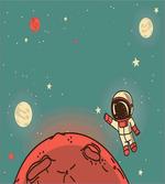 Doodle Cosmonaut