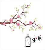 Roses Blossoms Birds
