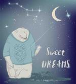 Polar Bear Holding a Star