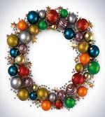 Wreath Garland Baubles