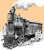 Old Wooden Train
