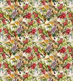 Flower Berries Rustic Art