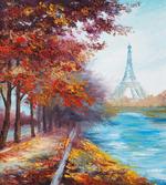 Eiffel Tower from River