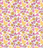 Hearts and Blooming Roses artwork