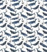 Aquerelle Ocean Whales