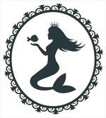 Vintage Princess Fish