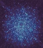 Pixel Mosaic Depth Art