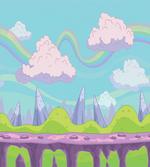 Abstract Fairy Tale Scene