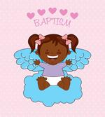 Child Flying on Clouds