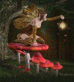 Mythical Fairy Mushroom artwork