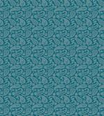 Abstract Leaves Blue