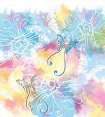 Colored Brushstroke artwork