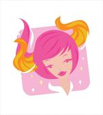 Pink Haired Woman
