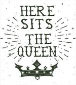 Vintage Words and Crown artwork