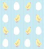 Baby Animal and Eggs Stripes