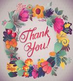 Thank You Words Ceramic