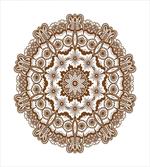 Monochrome Circles Ornate