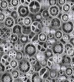 Clock Technologic Pattern
