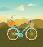 Camping Picnic Themed Bike