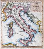 Old Italy Map