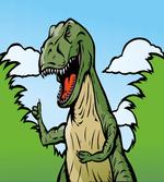 Cartoon T-Rex Funny