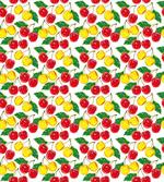 Graphic Colored Cherries