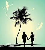 Married Couple Walking
