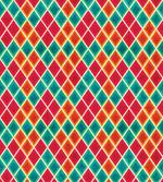 Vibrant Grunge Rhombus