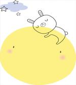 Doodle Sylte Cartoon Bunny