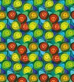 Rose Flowers Batik Art