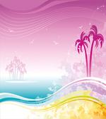 Fantasy Beach Island Coast artwork