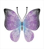 Pointillist Butterfly