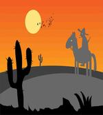 Hot Mexico Desert