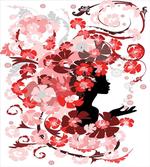 Flower Girl Long Hair artwork