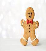Gingerbread Man in a Bow Tie artwork