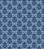 Blue Monochrome Tribal Ornate