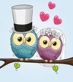 Cartoon Married Couple Fun