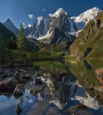 Pastoral Snowy Alps
