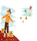 Scarecrow and Fruits artwork