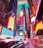 Colorful Night Times Square