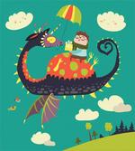 Fantasy Dragon Rider