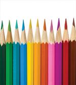 Colorful Pencils Macro Photo