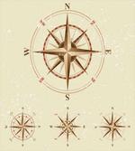 Compass Nautical Retro