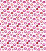 Pink and Red Romantic Kisses